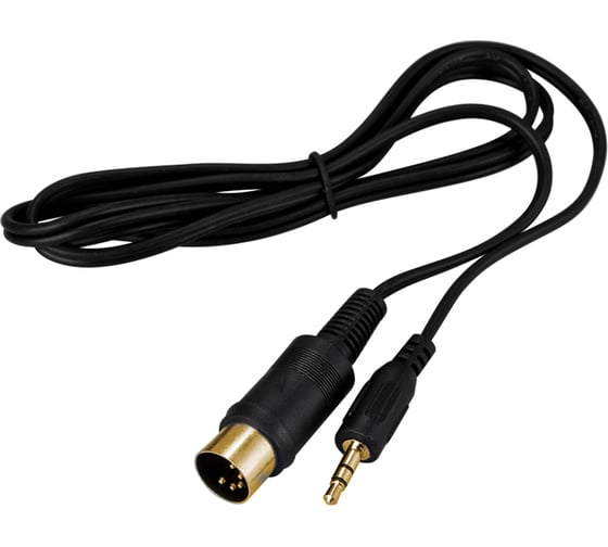 Кабель REXANT DIN 5 Pin - Stereo 3,5 мм 1,5 м Gold 17-2502