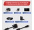 Кабель HDMI - DVI-D с фильтрами REXANT 7 м позолоченный 17-6307 6