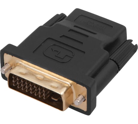 Переходник штекер REXANT DVI-D - HDMI гнездо 17-6811