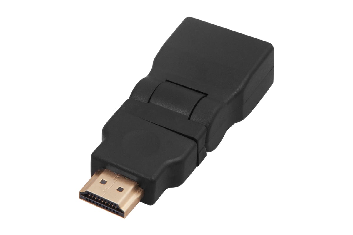 Поворотный переходник штекер REXANT HDMI - HDMI гнездо 17-6813 ...