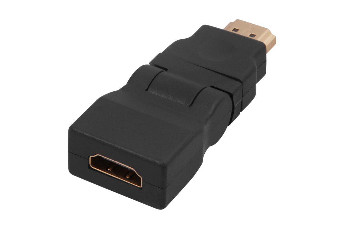 Поворотный переходник штекер REXANT HDMI - HDMI гнездо 17-6813 ...