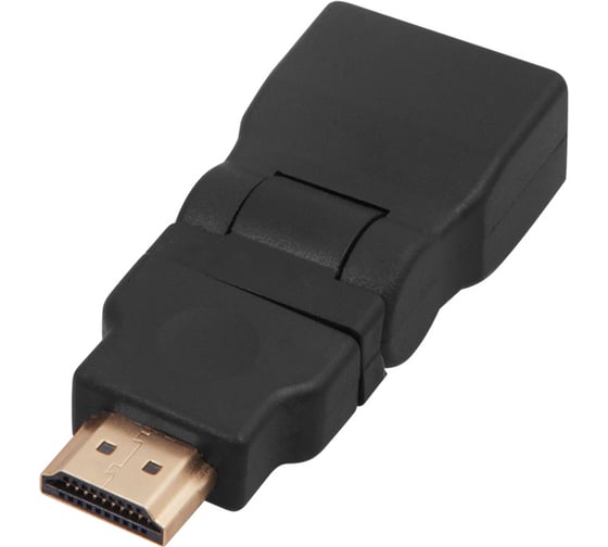 Поворотный переходник штекер REXANT HDMI - HDMI гнездо 17-6813