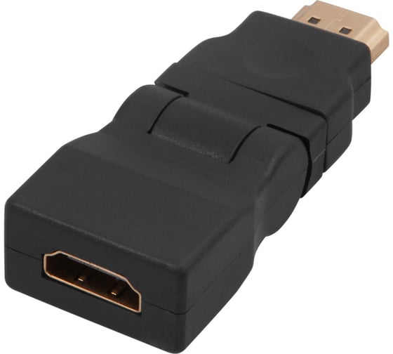 Поворотный переходник штекер REXANT HDMI - HDMI гнездо 17-6813