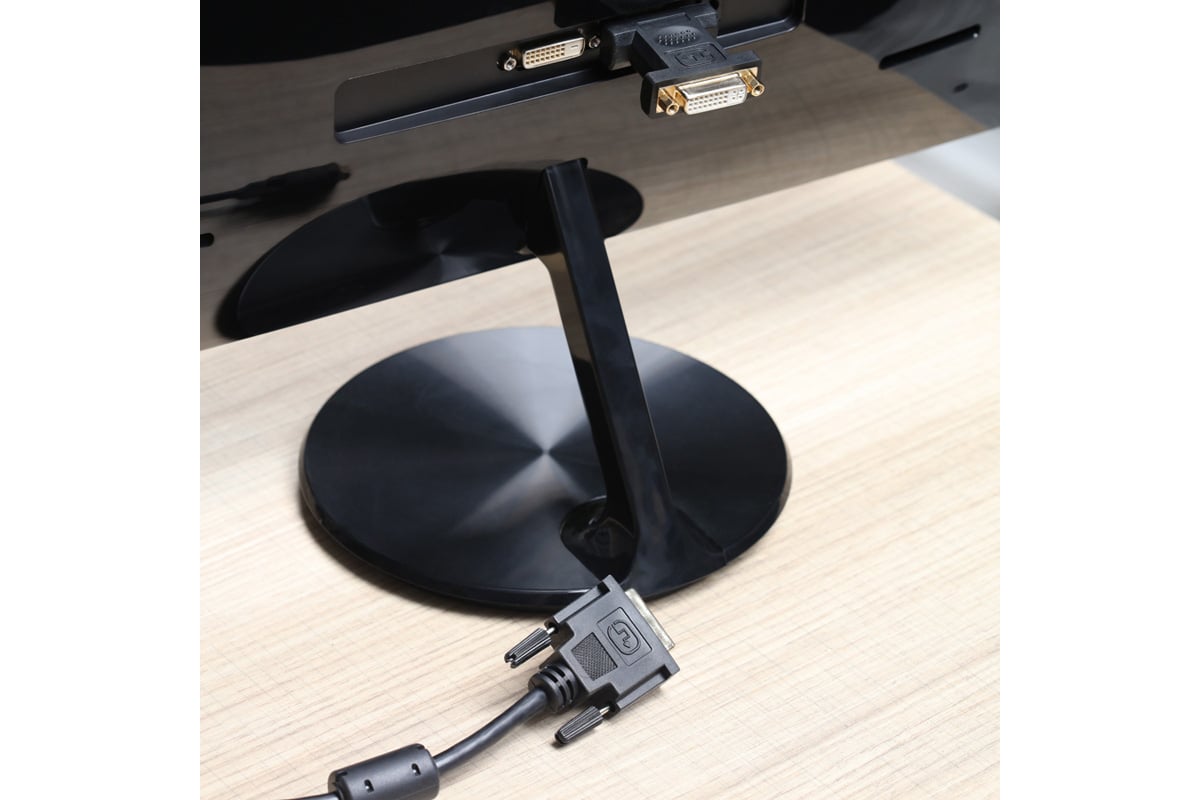 Переходник штекер REXANT VGA - DVI-I гнездо 17-6808 - выгодная цена ...