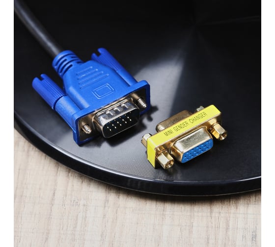 Переходник REXANT гнездо VGA - VGA гнездо 17-6817