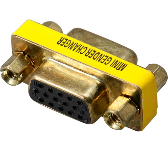 Переходник REXANT гнездо VGA - VGA гнездо 17-6817