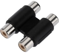 Переходник REXANT 2 гнезда RCA - 2 гнезда RCA 50 шт 14-0433