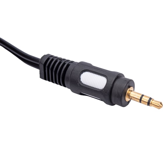 Кабель стерео REXANT 3.5 мм - 2RCA 1.5м Gold 06-3004