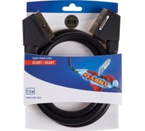 Кабель REXANT SCART - SCART 21pin 1.5м Gold 06-3075 22221957