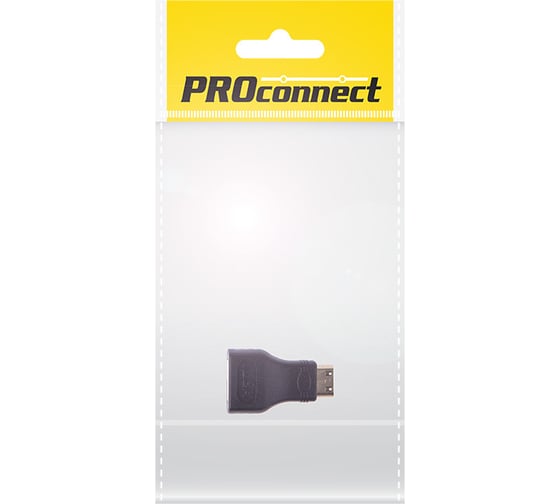 Переходник PROCONNECT гнездо HDMI - штекер mini HDMI 17-6801-7