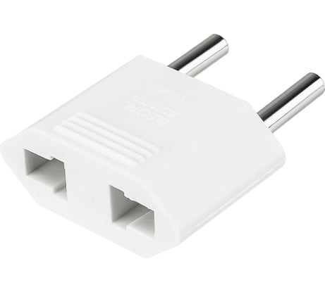 Сетевой плоский адаптер переходник REXANT 6А белый 11-1041-01