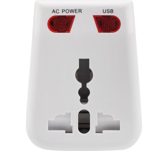 Сетевой адаптер REXANT Путешественник с USB 11-1051