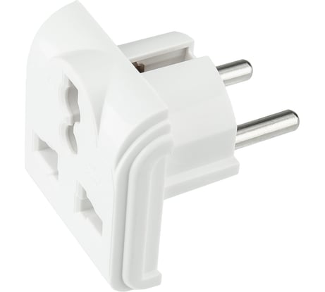 Сетевой переходник PROCONNECT Квадрат 10А белый 11-1011-9