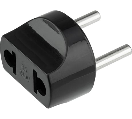 Сетевой адаптер переходник PROCONNECT Питер 6А, черный 11-1067-9