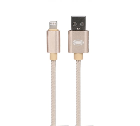 Кабель Heyner Премиум Lightning USB 2.0 DATA Transfer 480 mb/s 1M Золотой 511760