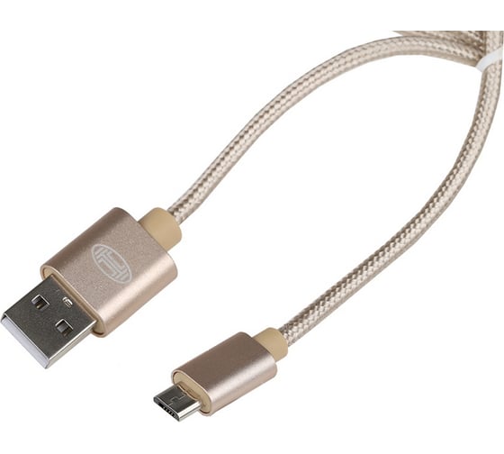 Кабель Heyner Премиум Micro USB 2.0, до 480 Mb/сек 2м Золотой 511580