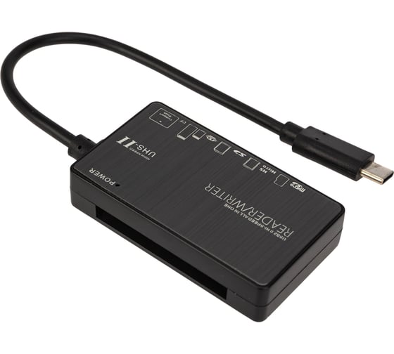 Картридер Type-C REXANT для microSD, SDXC, SDHC, SD, MMC 18-4118