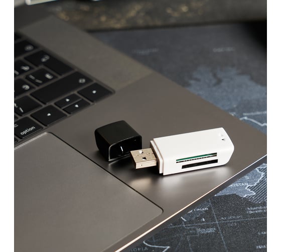 Картридер USB REXANT для microSD, TF, SD, MS, M2 18-4116