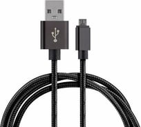 Кабель ENERGY ET-25 USB/MicroUSB, цвет - черный 104102