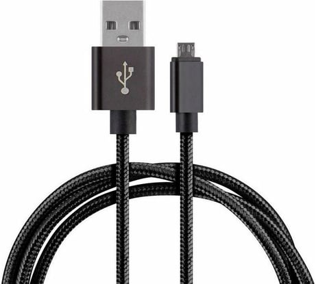 Кабель ENERGY ET-25 USB/MicroUSB, цвет - черный 104102