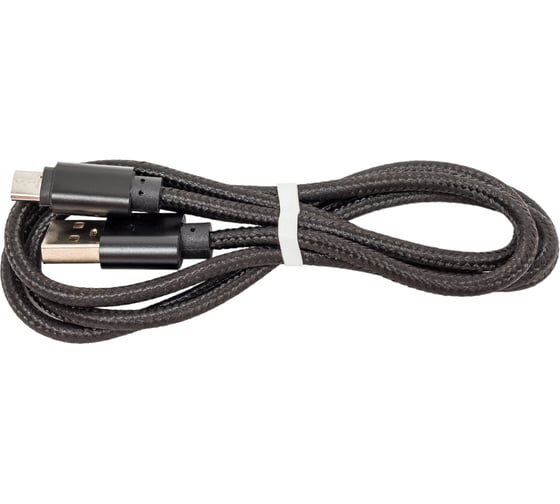 Кабель ENERGY ET-25 USB/MicroUSB, цвет - черный 104102