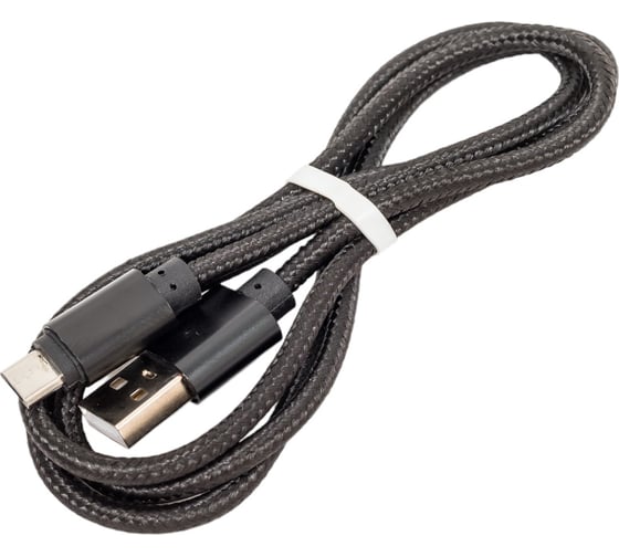 Кабель ENERGY ET-25 USB/MicroUSB, цвет - черный 104102