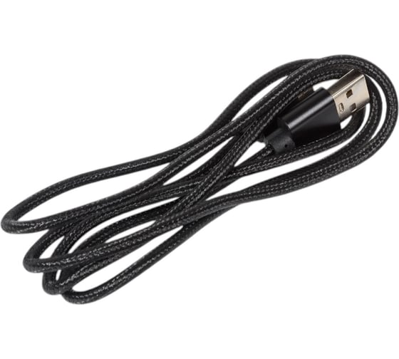 Кабель ENERGY ET-25 USB/Type-C, черный 104103