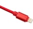 Кабель ENERGY ET-26 USB/Lightning, цвет - красный 104104 3