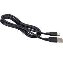 Кабель ENERGY ET-30 USB/MicroUSB, цвет - черный 104114