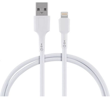 Кабель ENERGY ET-31-2 USB/Lightning, цвет - белый 104116