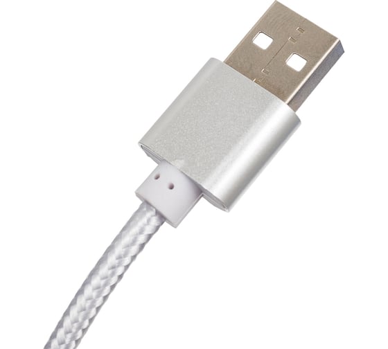 Кабель ENERGY ET-29-2 USB/Type-C, серебро 104112