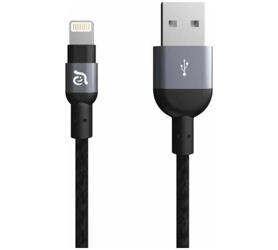 Кабель ADAM elements Premium Aluminum MFILightning Cable PeAk 20B, Grey ACBAD20MBFRPGY
