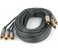 Аудиовидеокабель RCA Gembird CCAP-303-4.5 CCAP-303-15