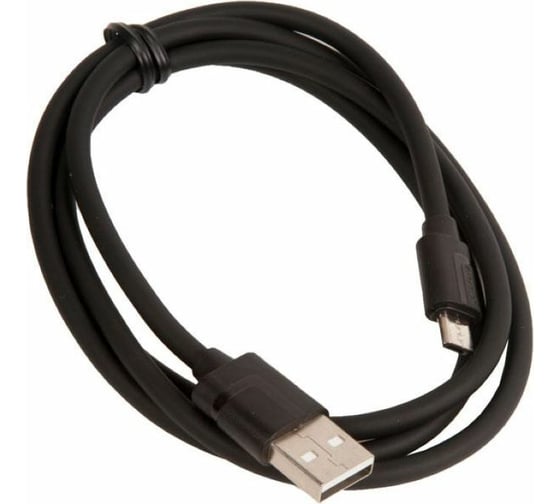 Кабель USB Borofone BX55 для Micro-USB, 2.4A, длина 1м, черный 903288