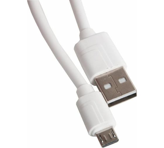 Кабель USB Borofone BX55 для Micro-USB, 2.4A, длина 1м, белый 903290