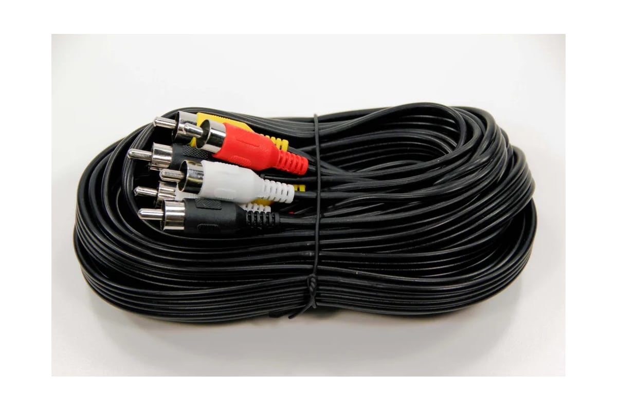 Аудио-видео шнур 4RCA-4RCA TWIST 5 метров 4RCA-4RCA-5M - выгодная цена,  отзывы, характеристики, фото - купить в Москве и РФ