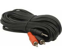 Аудио-видео шнур TWIST 2RCA-3,5 мм стерео mini-jack, 7 метров 2RCA-3.5-7M