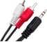 Аудио-видео шнур Retic 2RCA-3,5 мм стерео mini-jack, 1,2 метра 2RCA-3.5-1.2M 4