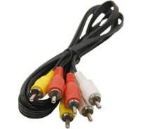 Аудио-видео шнур 3RCA-3RCA Retic 1,2 метра 3RCA-3RCA-1.2M