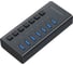 USB концентратор Harper HUB-07MB Black H00003295 2