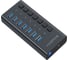 USB концентратор Harper HUB-07MB Black H00003295 3