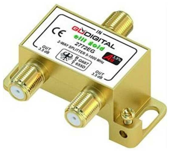 Делитель Godigital на 2 телевизора elitgold 2772EG
