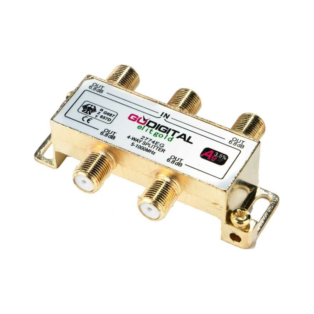 Делитель Godigital на 4 телевизора elitgold 2774EG - выгодная цена ...