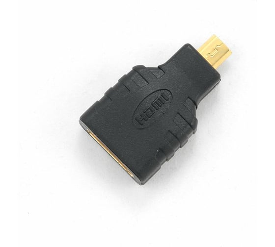 Переходник Cablexpert HDMI - microHDMI 19F/19M, золотые разъемы, пакет A-HDMI-FD
