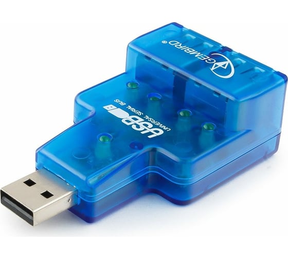 Концентратор Gembird USB 2.0, 4 порта, мини, для ноутбука, блистер UHB-CN224