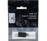 Переходник / Адаптер Cablexpert USB3.0, Type-C(M)/AF, с поддержкой OTG, Pro, черный, блистер, A-USB3-CMAF-01 3