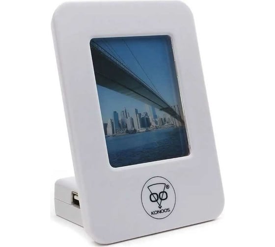 Концентратор Konoos USB 2.0 Фоторамка 4 порта USB UHB-CT09 1