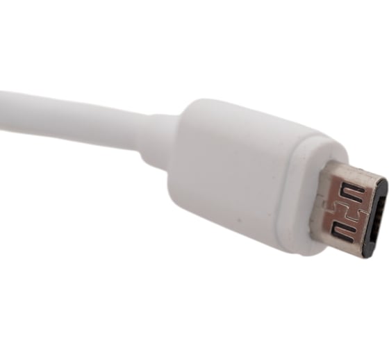 Кабель ZeepDeep OneLove Micro USB, 3A, FastCharging, 1м, white 858597