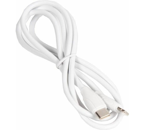 Кабель Type-C Borofone BX19 для Lightning, 3.0A, 20W, длина 1м, белый 870731 1