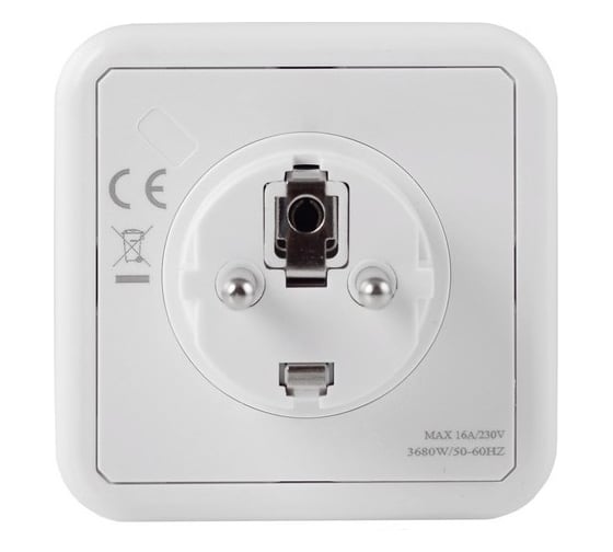 Разветвитель ROCKETSOCKET Cube Original 5 Euro 16A  цвет серый GN1203